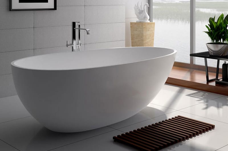 Bathlife Monte S06 Badekar - Støbt marmor - Fliser & klinker - Fliser - Facetslebet flise