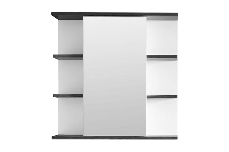 Merice spejlskab 60 cm - Hvid/Sølvgrå - Badeværelse - Badeværelsesmøbler - Badeværelsesskab