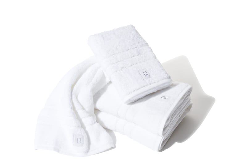 Frottéhåndklæde 90x150 cm Hvid