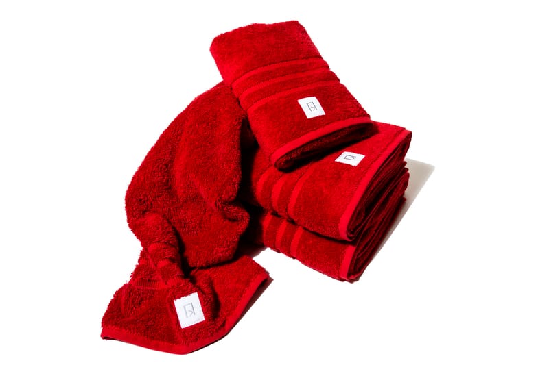 Frottéhåndklæde 90x150 cm Rød - Kosta Linnedwäfveri - Badeværelse - Badetekstiler - Badehåndklæder
