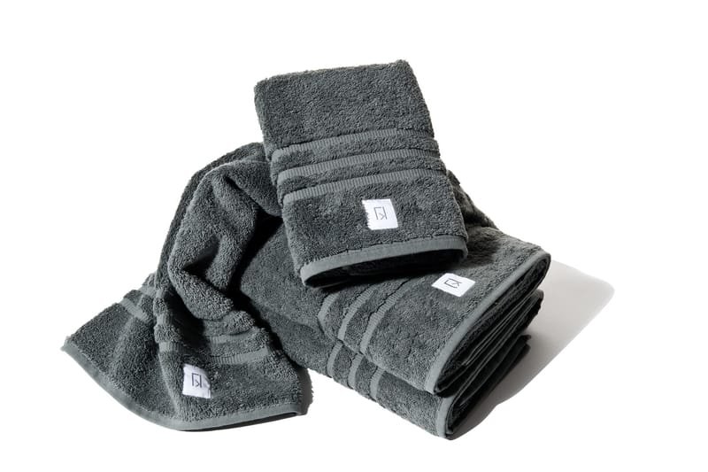 Frottéhåndklæde 50x70 cm Mørkegrå