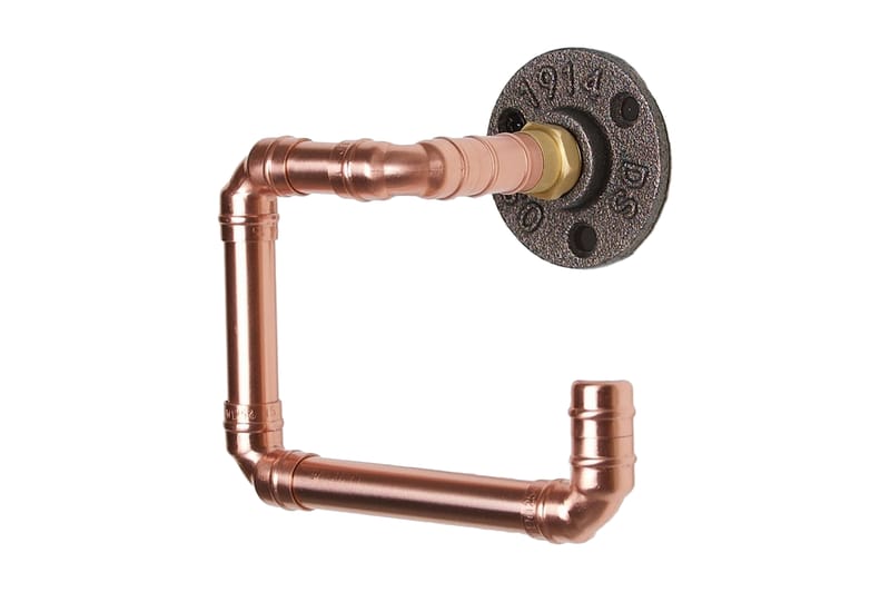 Pipe Hook Rose Gold - Badeværelse - Badeværelsestilbehør - Toiletrulleholder
