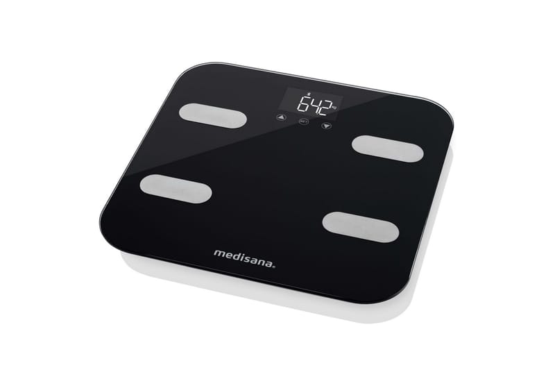 Medisana kropsanalysevægt BS 602 Connect Wi-Fi & Bluetooth - Sort - Badeværelse - Badeværelsestilbehør - Badevægt