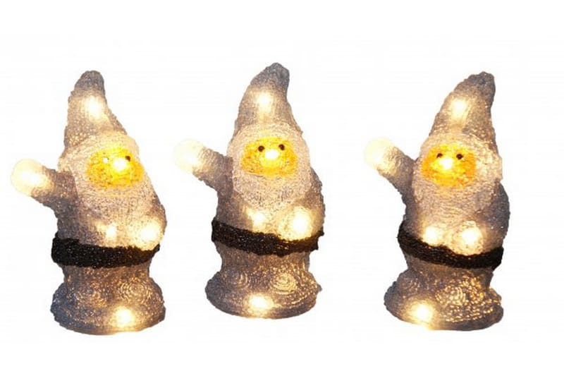 Julemand 3-sæt LED - Pixie Design - Belysning - Julebelysning - Øvrig julebelysning