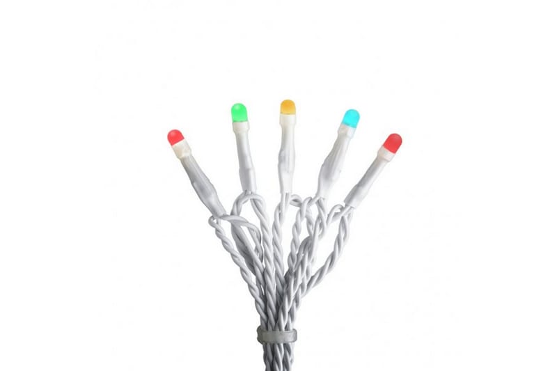 Kæde 120 farvede LED Hvid - Kunstsmede - Belysning - Lamper - Dekorativ belysning - Lyskæde