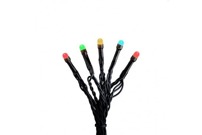 Kæde 120 farvede LED Sort - Kunstsmede - Belysning - Lamper - Dekorativ belysning - Lyskæde