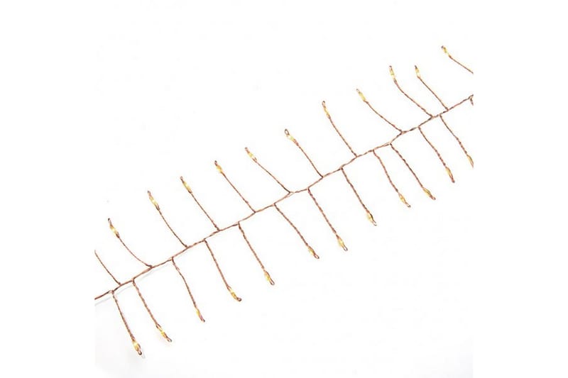 Kæde microcluster amber LED Kobber - Kunstsmede - Belysning - Julebelysning - Øvrig julebelysning