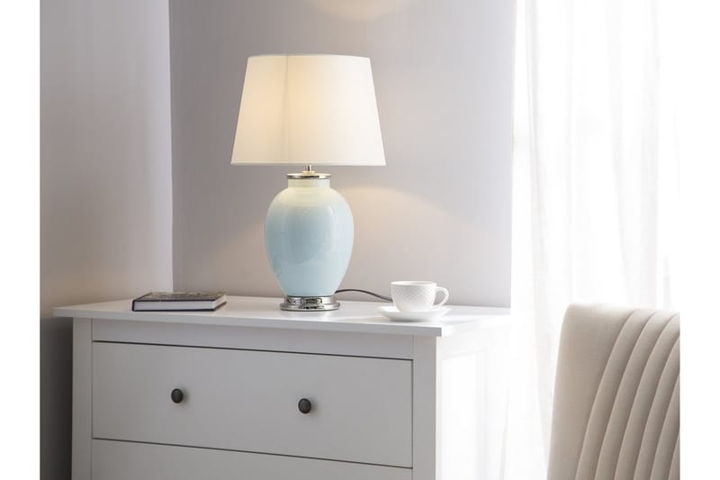 Brenta bordlampe 34 cm - Blå - Belysning - Lamper & indendørsbelysning - Vindueslampe