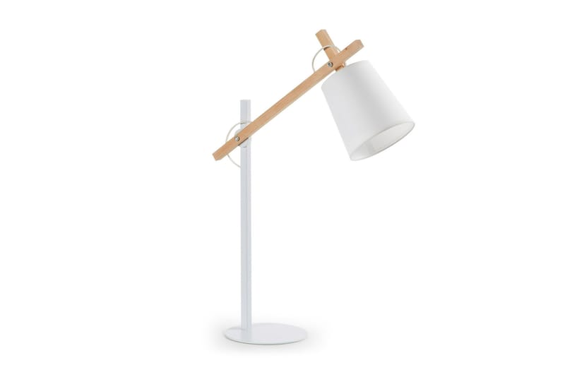 Jovik Bordlampe 50/18 cm - Hvid - Belysning - Lamper - Bordlampe