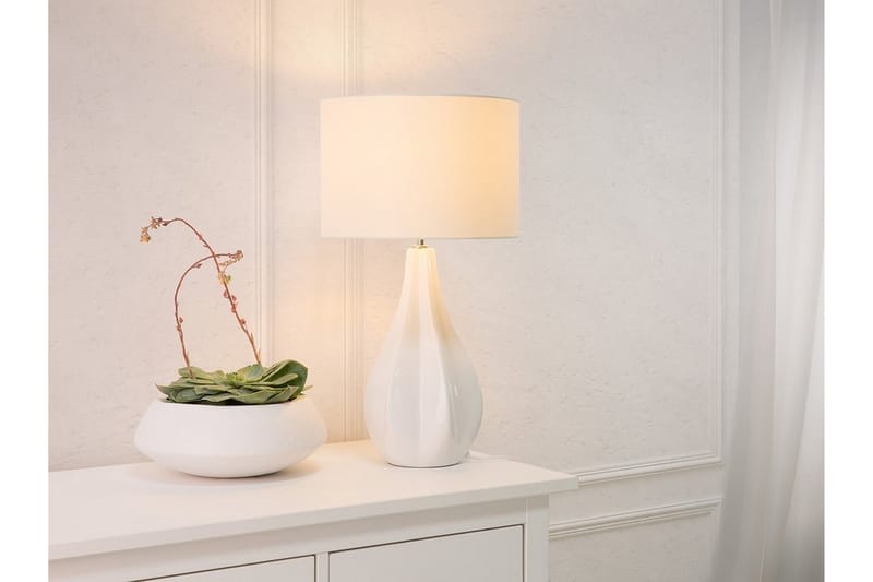 Santee Bordlampe 32 cm - Hvid - Belysning - Lamper - Vindueslampe