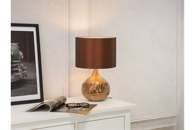 Yakima Bordlampe 28 cm - Brun - Belysning - Lamper & indendørsbelysning - Bordlampe