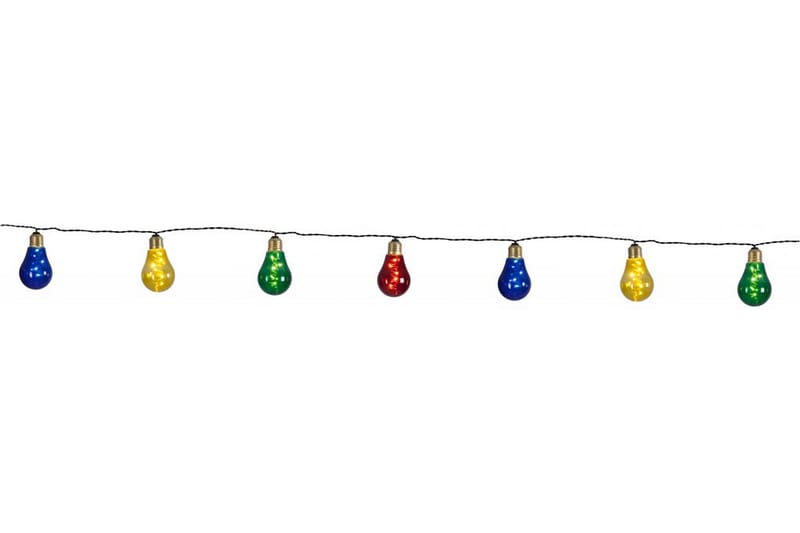 Glow Partykæde 10lys LED - Star Trading - Belysning - Lamper & indendørsbelysning - Dekorativ belysning - Lyskæde - Partykæde