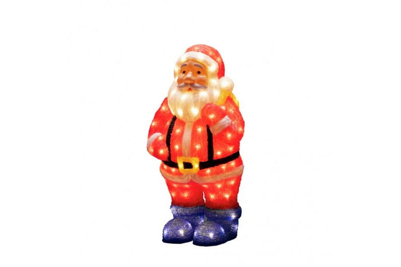Julemand akryl 55cm 104 LED Flerfarvet - Kunstsmede - Belysning - Lamper & indendørsbelysning - Børnelampe