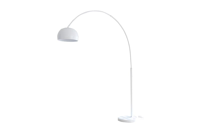 Buet lampe 195 cm hvid - Hvid - Belysning - Lamper - Gulvlampe & standerlampe