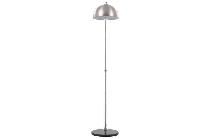 buet lampe 60 W E27 170 cm sølvfarvet - Belysning - Lamper - Gulvlampe & standerlampe
