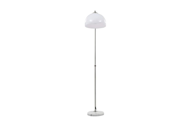 buet lampe 60 W E27 200 cm sølvfarvet - Belysning - Lamper - Gulvlampe & standerlampe