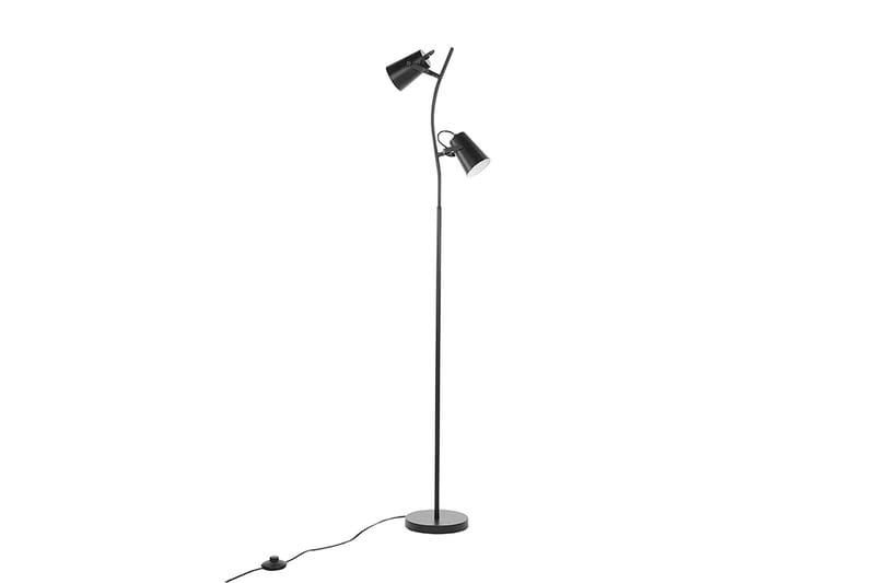 Flint Gulvlampe 149 cm - Sort - Belysning - Lamper - Gulvlampe & standerlampe - Toarmet gulvlampe