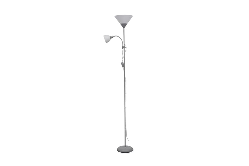Gulvlampe Grå - Grå - Belysning - Lamper - Gulvlampe & standerlampe - Uplight gulvlampe