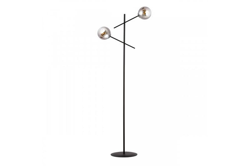 Linear Lp2 gulvlampe Sort - Scandinavian Choice - Belysning - Lamper & indendørsbelysning - Gulvlampe & standerlampe