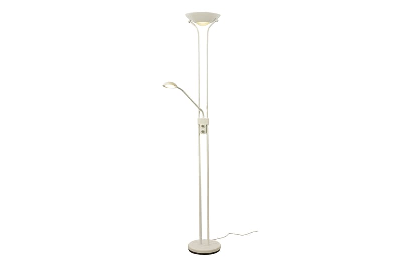 Nice Gulvuplight Hvid - Scan Lamps - Belysning - Lamper & indendørsbelysning - Gulvlampe & standerlampe