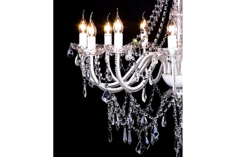 Chandelier Maria Theresa, 12-Arm - Hvid - Belysning - Lamper & indendørsbelysning - Loftlampe - Lysekroner