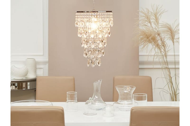 Entwash lysekrone 30 cm - Sølv - Belysning - Lamper & indendørsbelysning - Loftlampe - Lysekroner