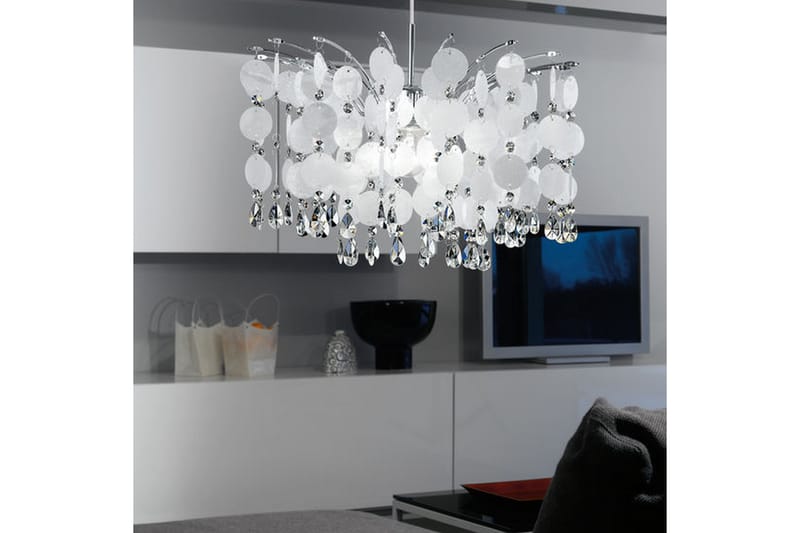 Eglo Loftlampe - Krom/Krystal - Belysning - Lamper & indendørsbelysning - Loftlampe - Pendellamper & hængelamper