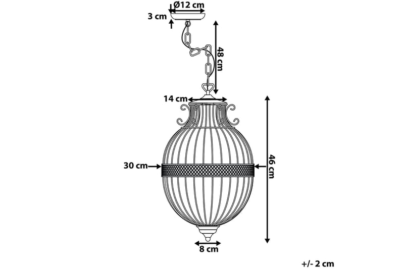 Harmen Loftlampe 30 cm - Sort - Belysning - Lamper - Loftlampe - Pendellamper & hængelamper