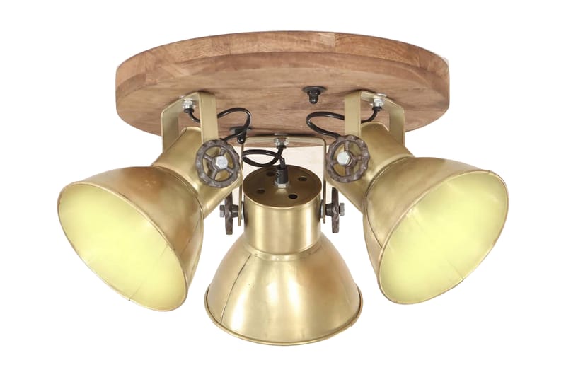 Industriel Loftlampe 25 W 42X27 cm E27 Messingfarvet - Belysning - Lamper - Loftlampe - Pendellamper & hængelamper