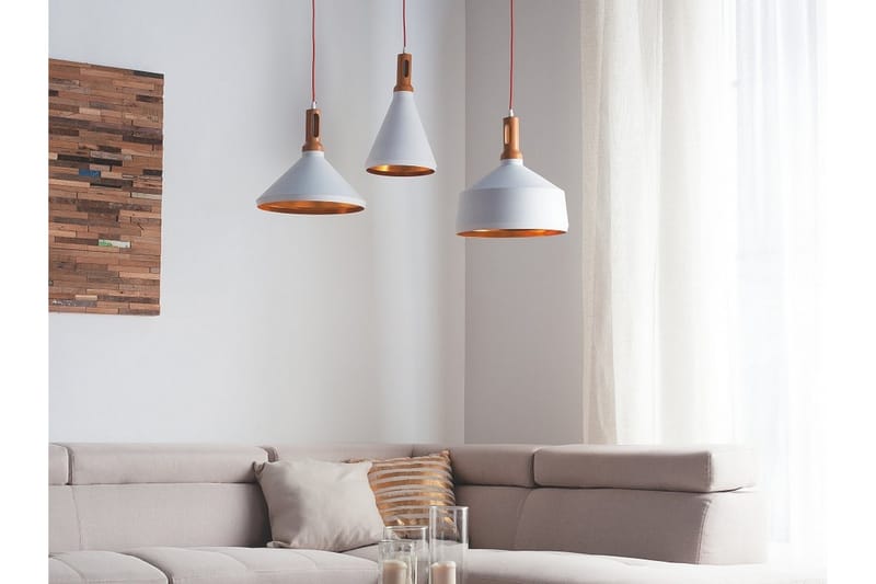 Sepik loftslampe 34 cm - Hvid - Belysning - Lamper & indendørsbelysning - Vindueslampe