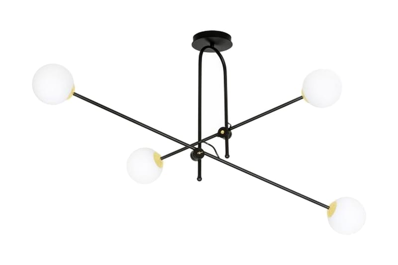 Diarf 4 plafond Sort - Scandinavian Choice - Belysning - Lamper - Loftlampe - Plafond
