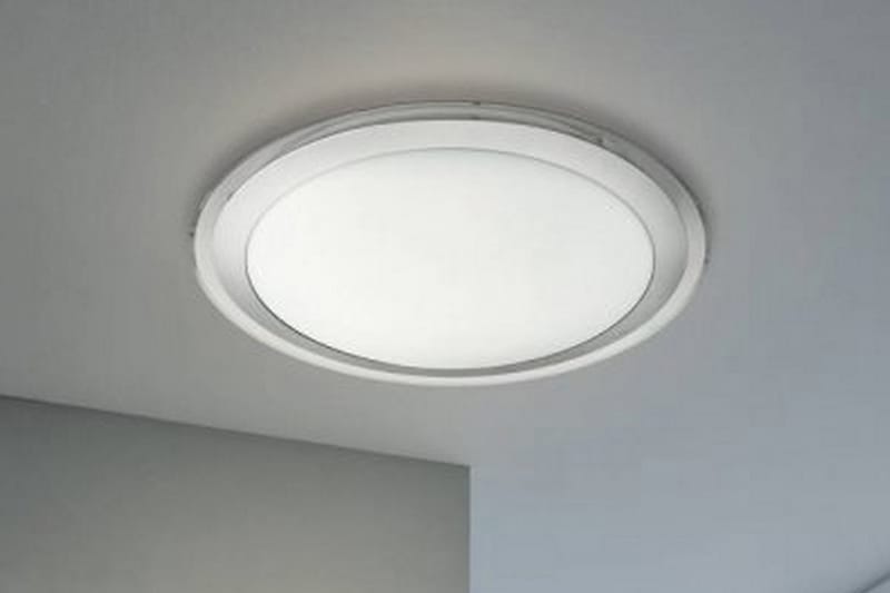 Eglo Plafond - Hvid/Sølv - Belysning - Lamper & indendørsbelysning - Loftlampe - Plafond