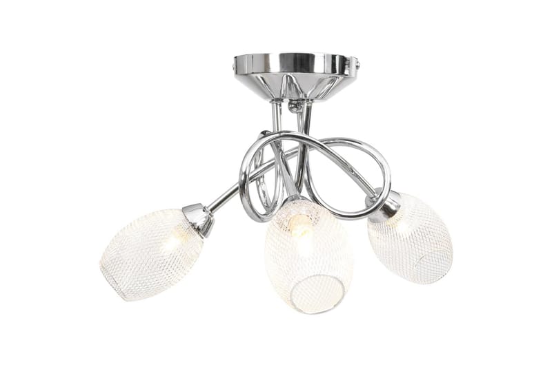 Loftlampe Med Forkromet Lampeskærme Til 3 G9-Pærer - Belysning - Lamper & indendørsbelysning - Soveværelse lampe