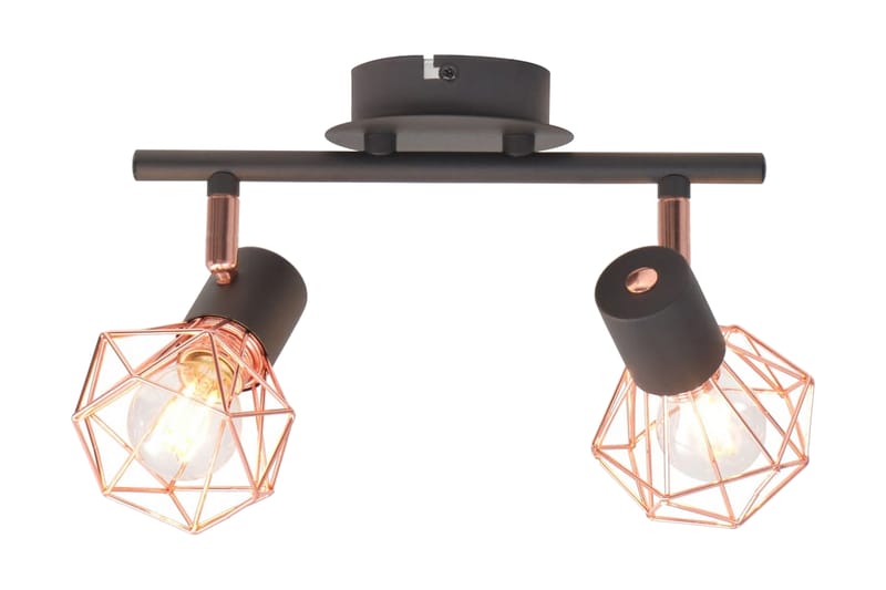 Loftslampe Med 2 Led-Filamentpærer 8 W - Flerfarvet - Belysning - Lamper - Loftlampe - Plafond