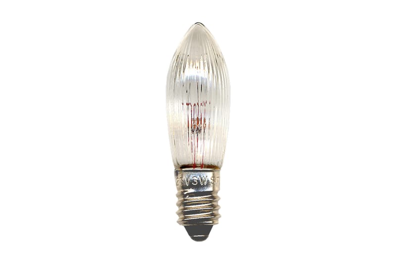 Glødelampe. 34V 3W E10 - Belysning - Glødepærer & lyskilder - Glødepærer