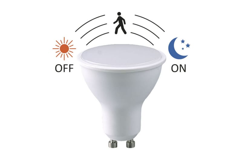 COLORS Sensor GU10 Pære 5W 3000 Kelvin - Belysning - Glødepærer & lyskilder - LED belysning