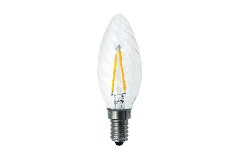 Malmbergs Elektriske Kron/Twist LED-Lampe 1,8W E14 Filament - Belysning - Glødepærer & lyskilder - LED belysning