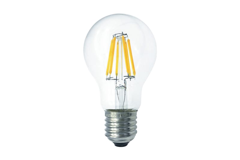 Malmbergs Elektriske Normal LED-Lampe 3,6W E27 2700K Filamen - Klar - Belysning - Glødepærer & lyskilder - Glødepærer