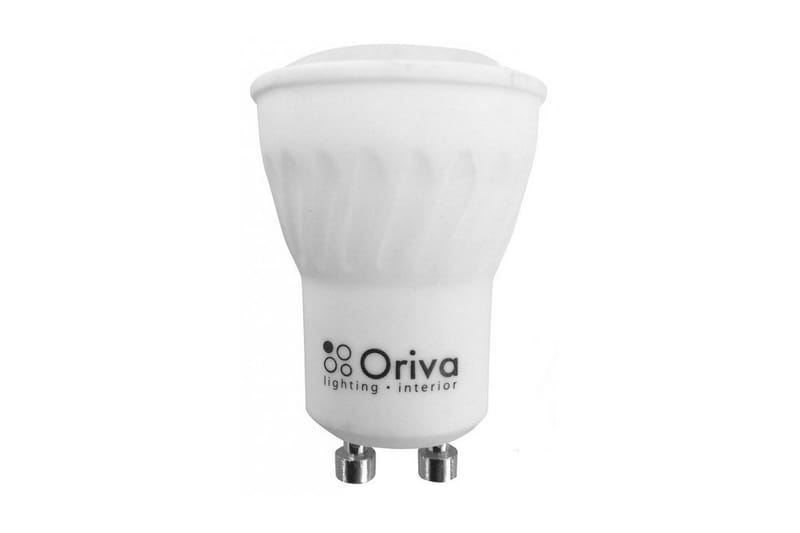 Oriva LED-lampa 4 cm Rund LED Dimbar GU10 - Belysning - Glødepærer & lyskilder - Glødepærer