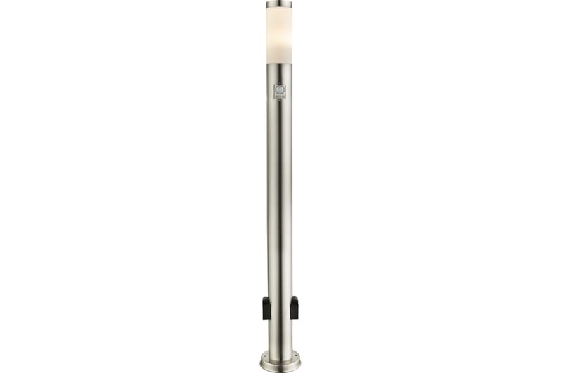 Boston Søjlelampe med Kontakt 111 cm Grå - Globo Lighting - Belysning - Udendørs lamper & belysning - Søjlelampe & standerlampe