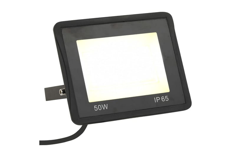 LED-projektør 50 W varm hvid - Sort - Belysning - Udendørs lamper & belysning - Havespot