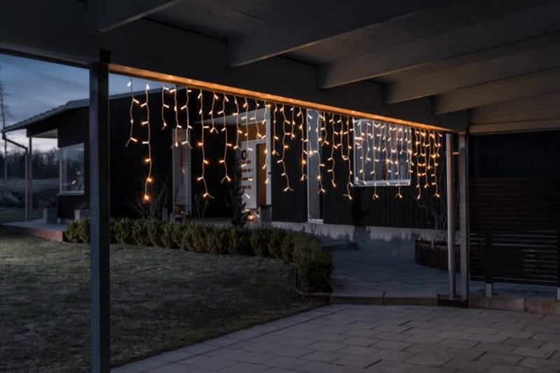 Startsæt istap 100 LED Hvid - Kunstsmede - Belysning - Udendørs lamper & belysning - Lyskæde udendørs