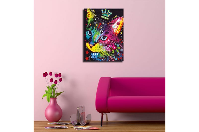Dekorativt Canvas Maleri - Flerfarvet - Boligtilbehør - Billeder & kunst - Billeder på lærred