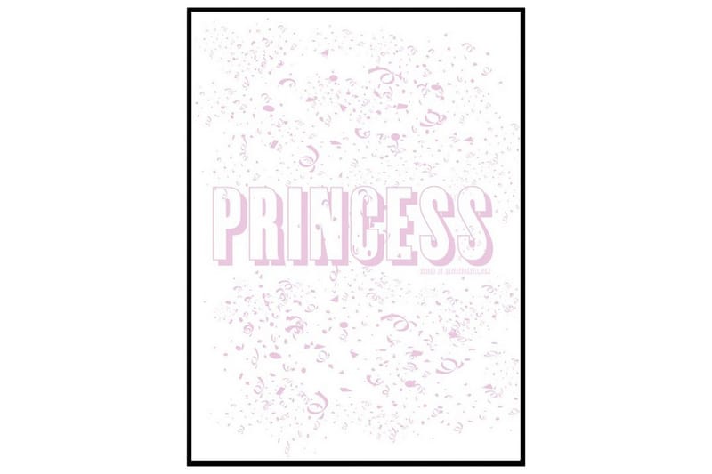 Poster Princess - Findes i flere størrelser - Boligtilbehør - Billeder & kunst - Posters & plakater
