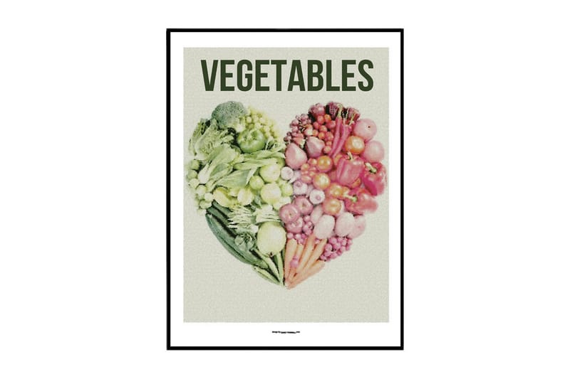 Vegetables Are Good For Your Heart Foto Flerfarvet