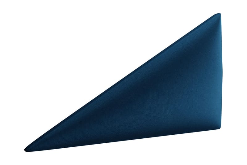 Lornel Polstret Vægpanel Triangelformet - Blå - Boligtilbehør - Dekoration - Pynteting