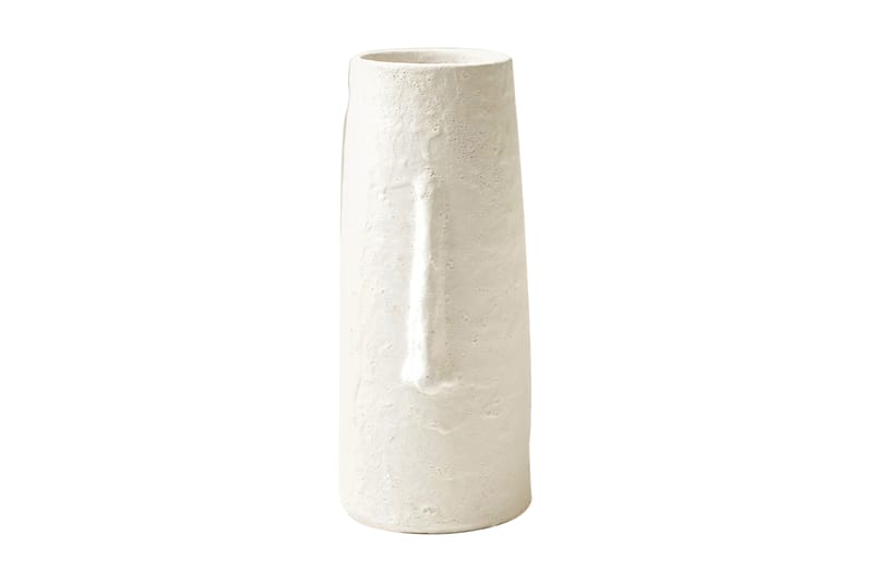 Bakadusk Vase - Hvid - Boligtilbehør - Dekoration