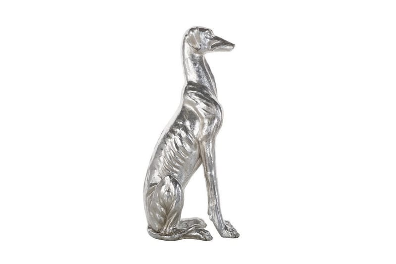 Greyhound Skulptur 34 | 21 | 80 cm - Sølv - Boligtilbehør - Dekoration