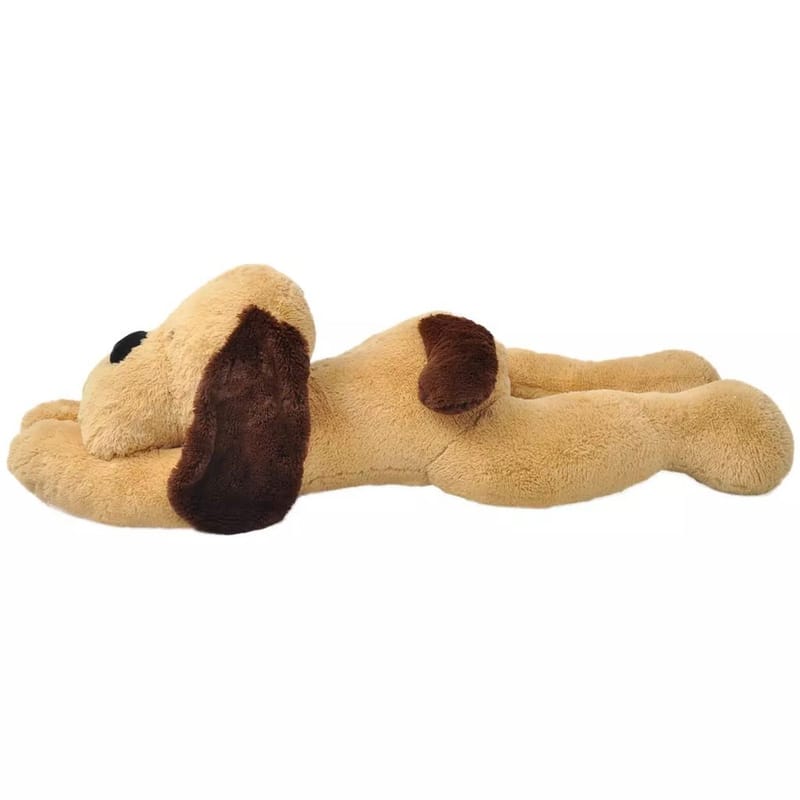 Hund Plysdyr Brun 120 Cm - Brun - Boligtilbehør - Indretning børneværelse - Legetøj - Blødt legetøj & bamser