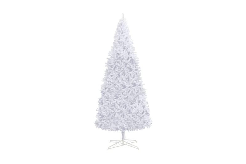 Kunstigt Juletræ 400 Cm Hvid - Hvid - Boligtilbehør - Julepynt & højtidsdekorationer - Juelpynt og juledekoration - Plastik juletræ